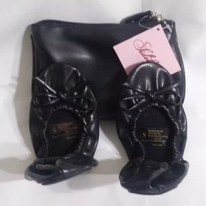 COPY - Foldable Ballet Flats Size: Small 5 - 6.5 US